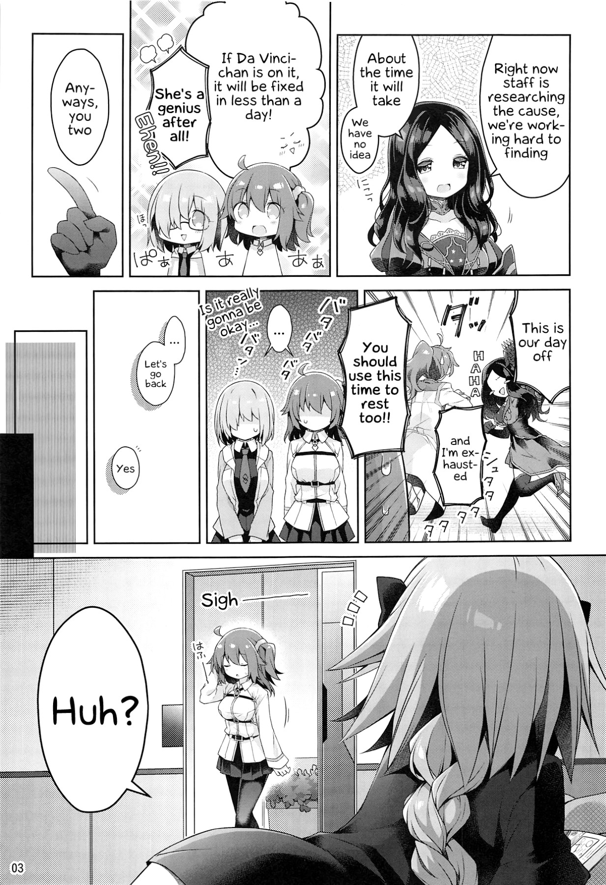 Hentai Manga Comic-A Day Off With Master-Read-4